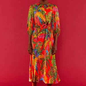 FARM Rio Urban Jungle Midi Dress